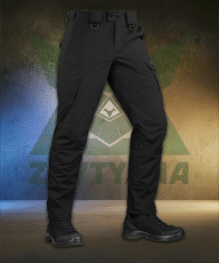 Durable outdoor pants M-TAC Aggressor GenII Flex Black ZVYTYAHA 20058002