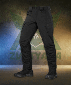 M-TAC Aggressor GenII Flex Black tactical pants ZVYTYAHA